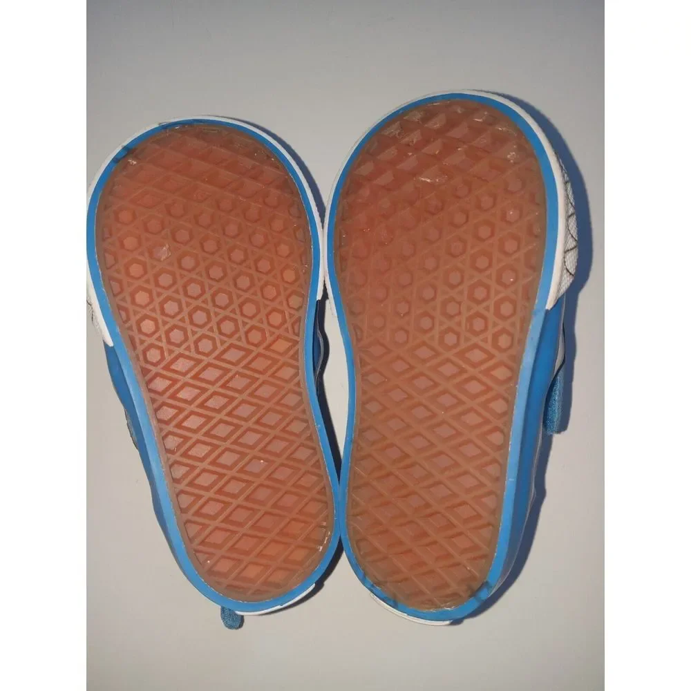 Vans Asher V‎ Shark Slip-on Toddler Baby Shark Shoes Size 4
